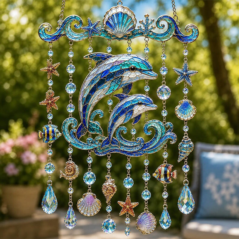 Cattura-sole “Sparkling Ocean Escape” per il tuo giardino