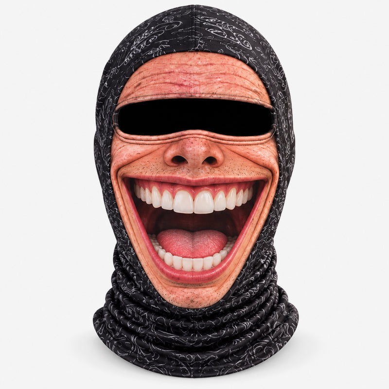 Divertente maschera da sci per avventure sulla nev