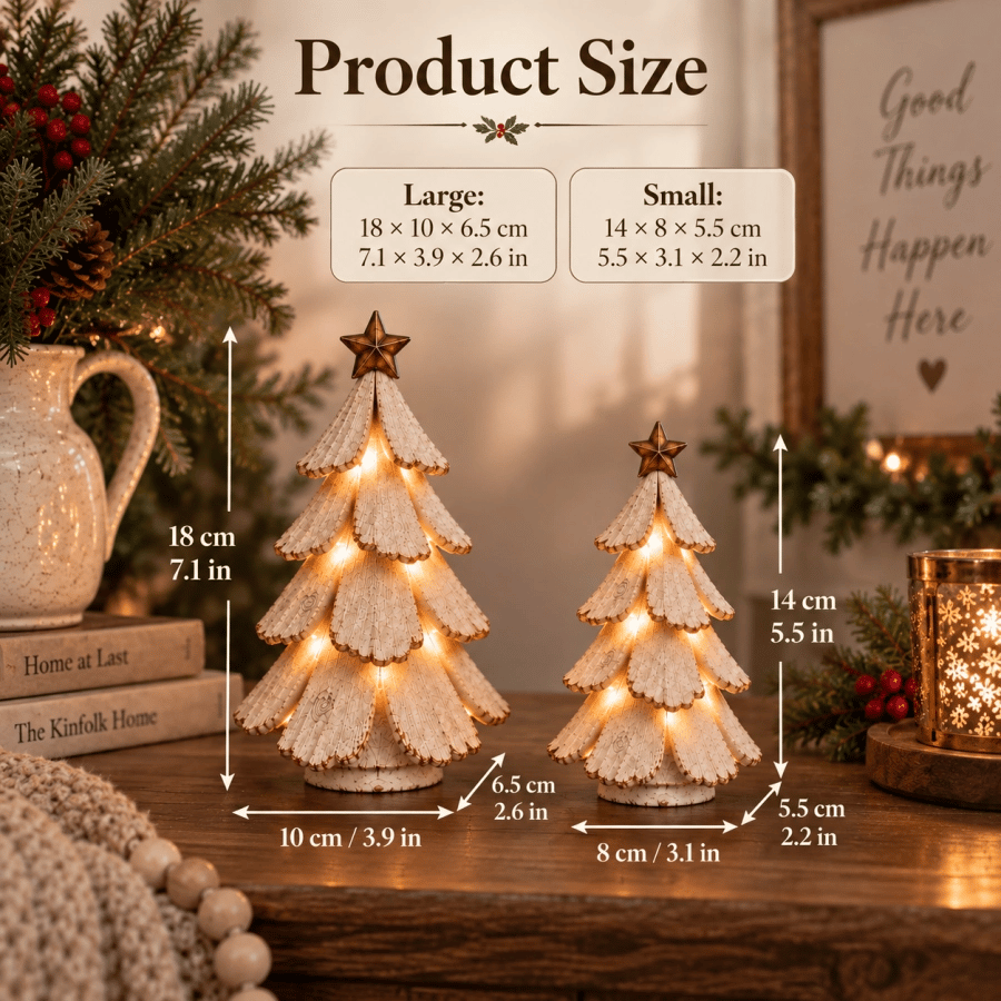 🎄✨ Albero di Natale vintage a LED – Dai vita alla nostalgia!