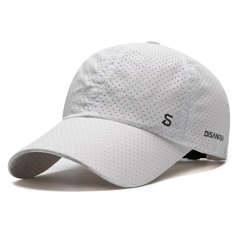 Cappellino da baseball ad asciugatura rapida con protezione UV – Cappellino unisex traspirante e regolabil