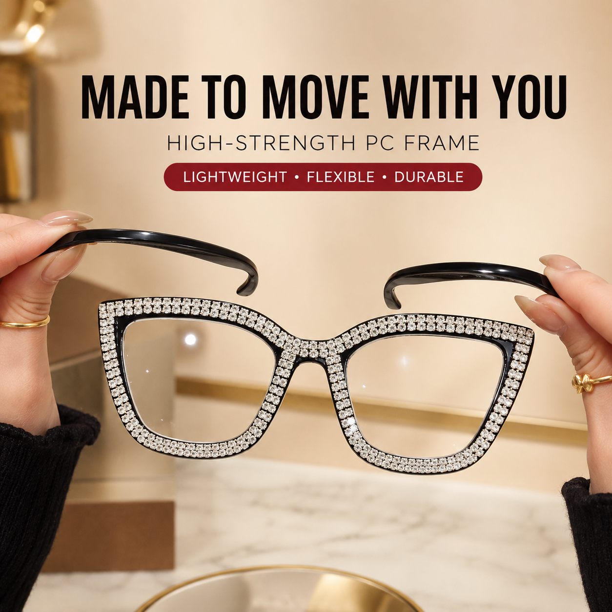 Occhiali da lettura Cat Eye con protezione dalla luce bl
