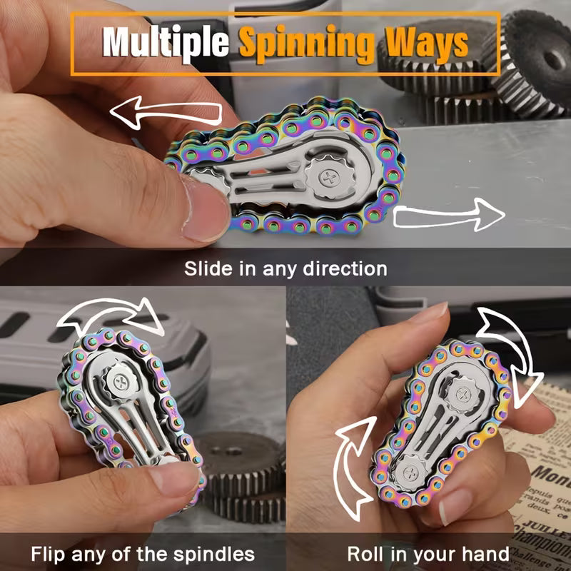 Giocattolo antistress Top Gear Gyro resistente con dito: regalo perfetto per adolescenti e adulti