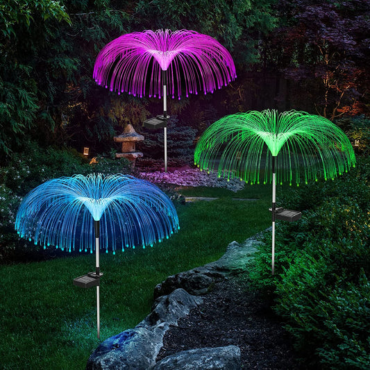 Lampada decorativa a forma di medusa per il giardino