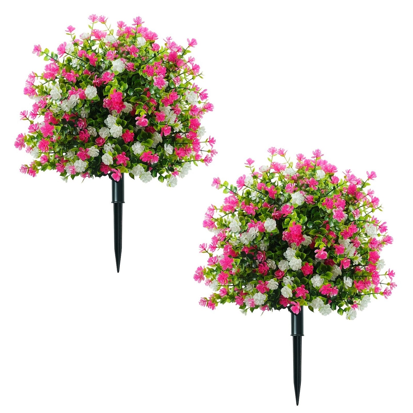 🌸Alberi artificiali in vaso con picchetti di fissaggio