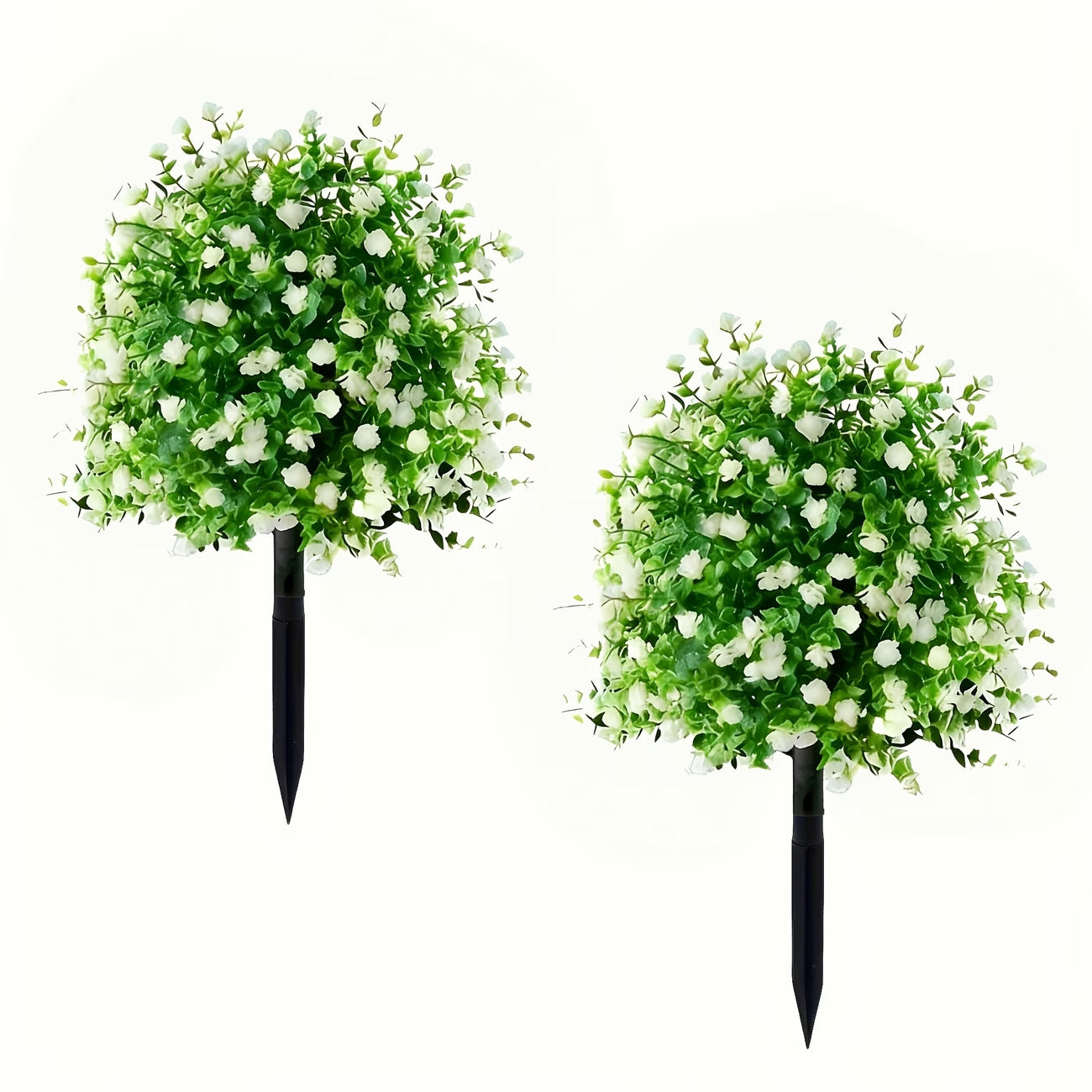 🌸Alberi artificiali in vaso con picchetti di fissaggio