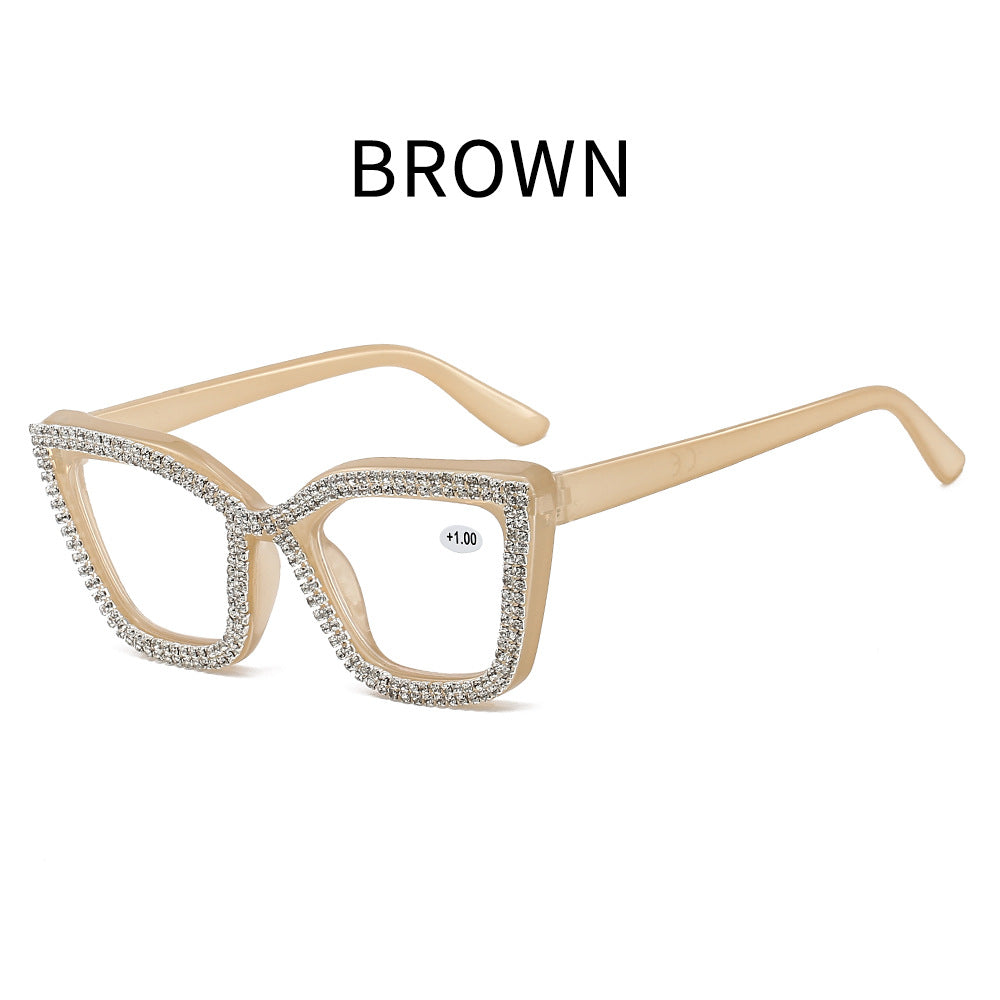 Occhiali da lettura Cat Eye con protezione dalla luce bl