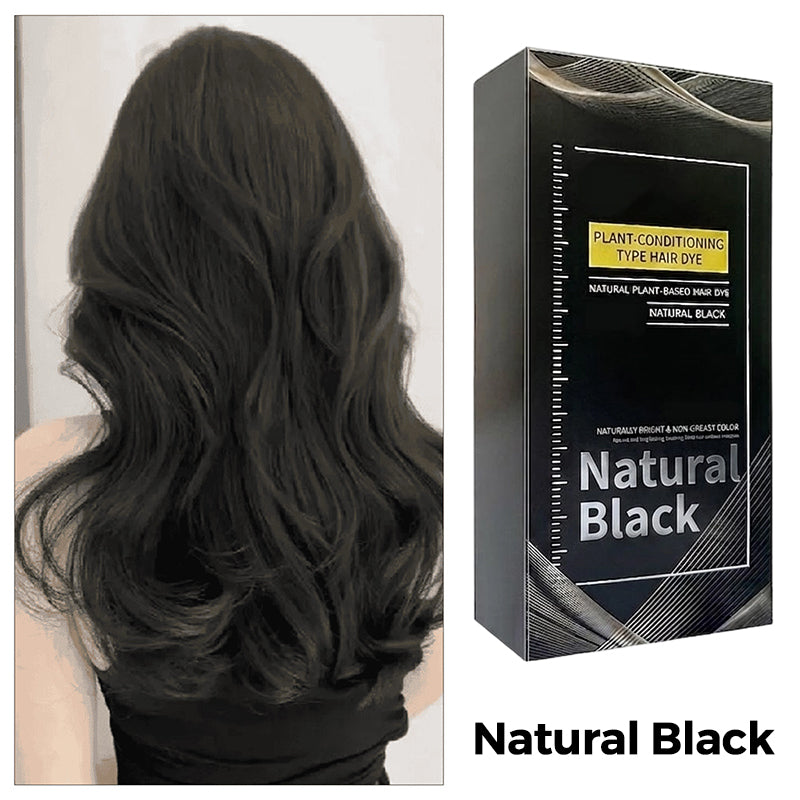 ✨ SCONTO DEL 50% A TEMPO LIMITATO! 🌿 Tinta per capelli a base vegetale da applicare con il pettine – Facile da usare, copre i capelli bianchi, formula nutriente