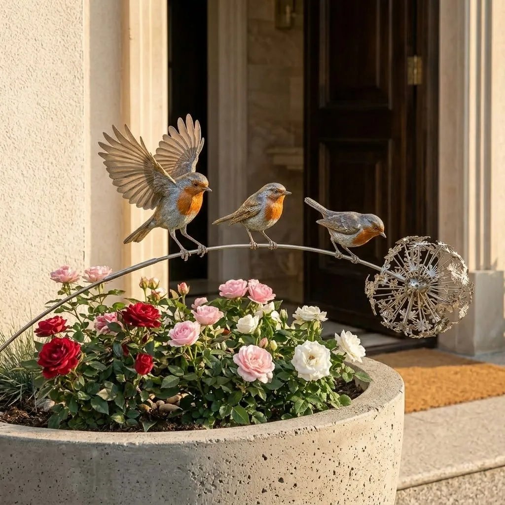 Palo commemorativo del Robin Memorial Garden – “I nostri cari sono vicini