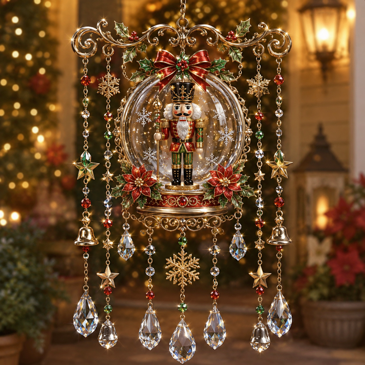 🎁ULTIMO GIORNO — SCONTO DEL 49% A TEMPO LIMITATO! Magico carillon eolico natalizio