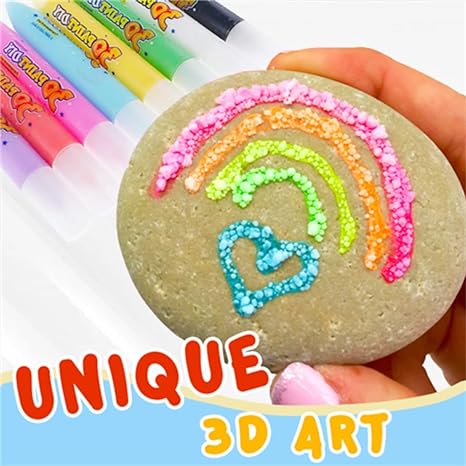 🎁🔮Magic Pen – Disegna in 3D con un solo tratto!🎄 Penne fai da te per disegnare popcorn a bolle e offerta “Compra 2, prendi 1 gratis”