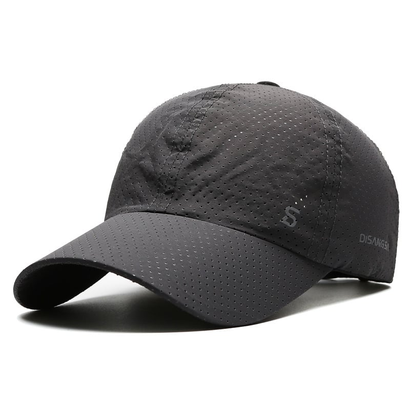 Cappellino da baseball ad asciugatura rapida con protezione UV – Cappellino unisex traspirante e regolabil