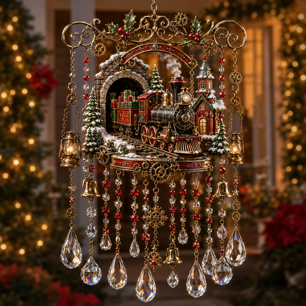 🎁ULTIMO GIORNO — SCONTO DEL 49% A TEMPO LIMITATO! Magico carillon eolico natalizio