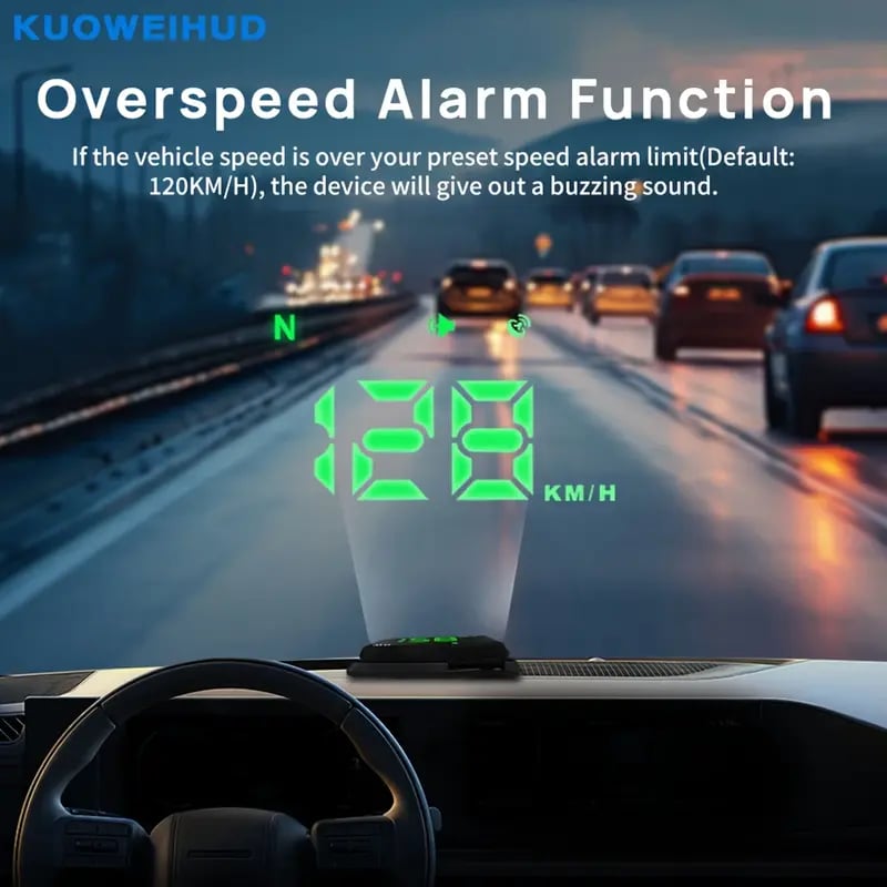 🔥🔥Head-up display, GPS per auto, tachimetro digital