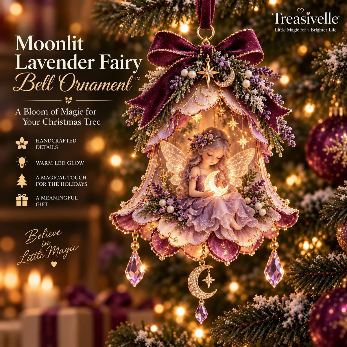 🧚‍♀️✨ Addobbo natalizio “Enchanted Fairy Bell”™