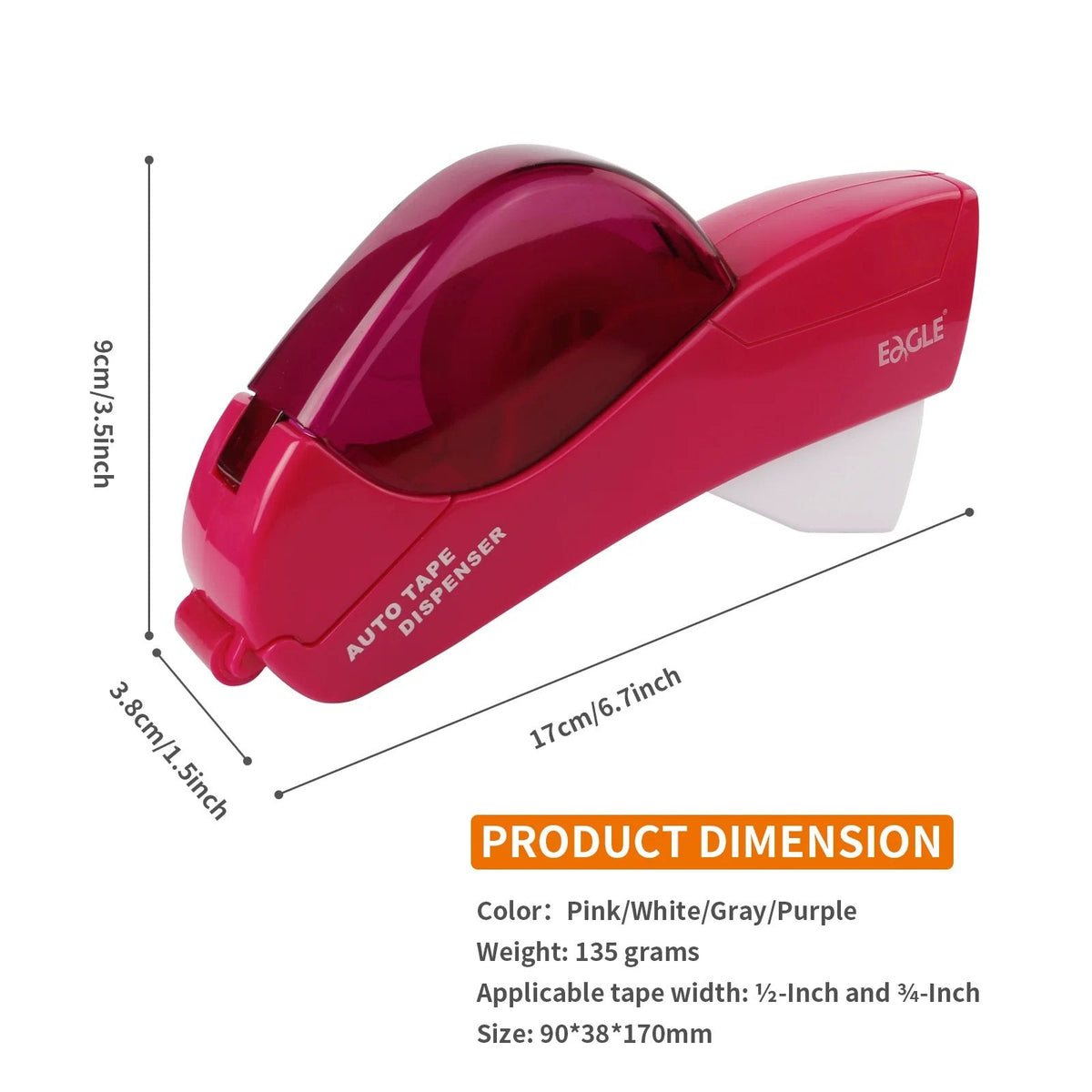 ✂️📦 Dispenser automatico per nastro adesivo – Imballa con una sola mano