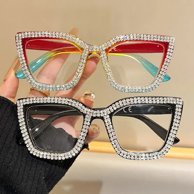Occhiali da lettura Cat Eye con protezione dalla luce bl