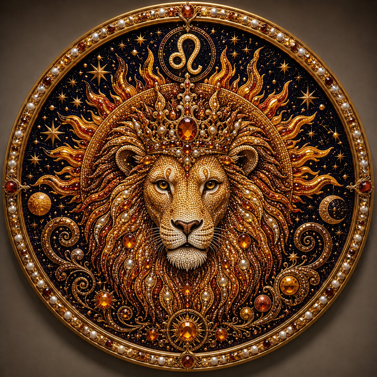 🔥 Kit per la creazione di opere d'arte con perline dei 12 segni zodiacali ♈🌙
