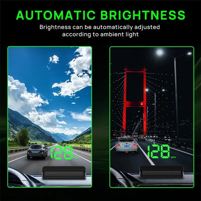 🔥🔥Head-up display, GPS per auto, tachimetro digital