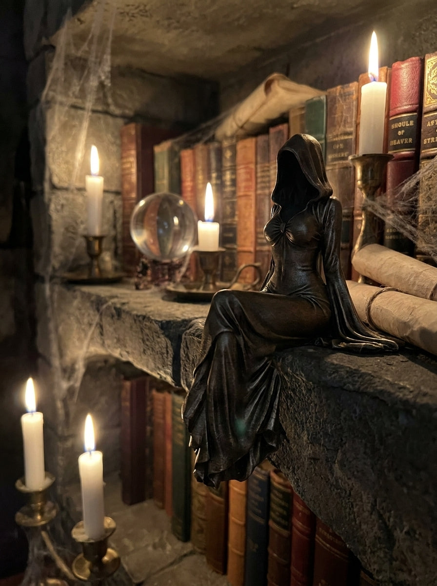 Lady Reaper - Scultura eterea con cappucci