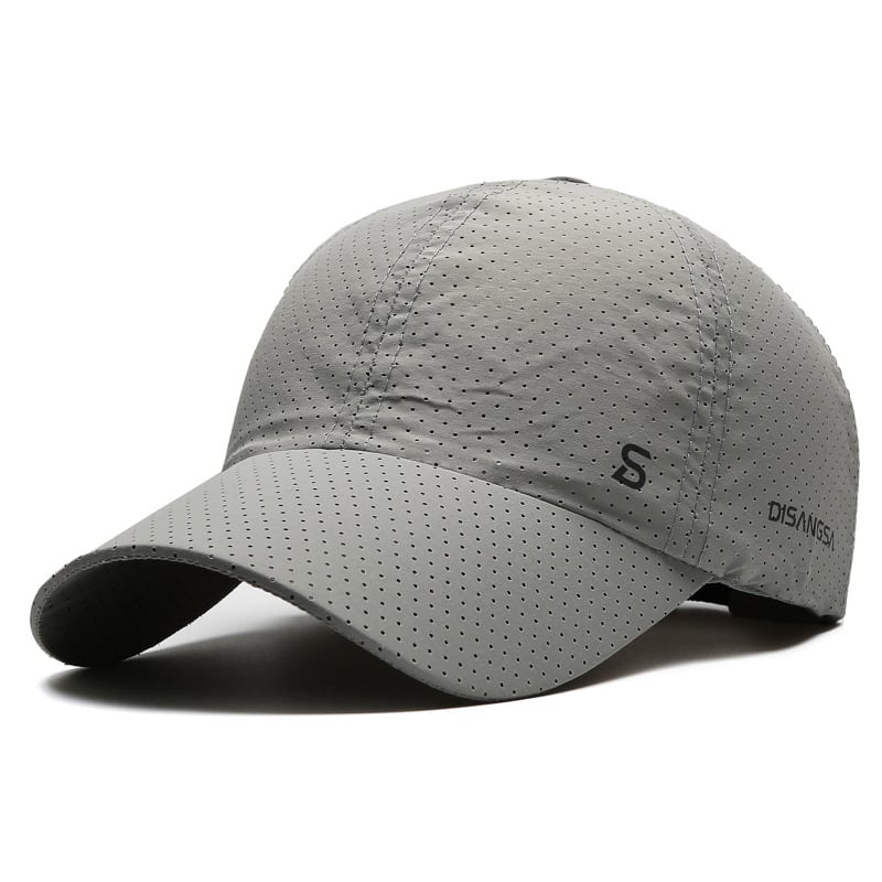 Cappellino da baseball ad asciugatura rapida con protezione UV – Cappellino unisex traspirante e regolabil