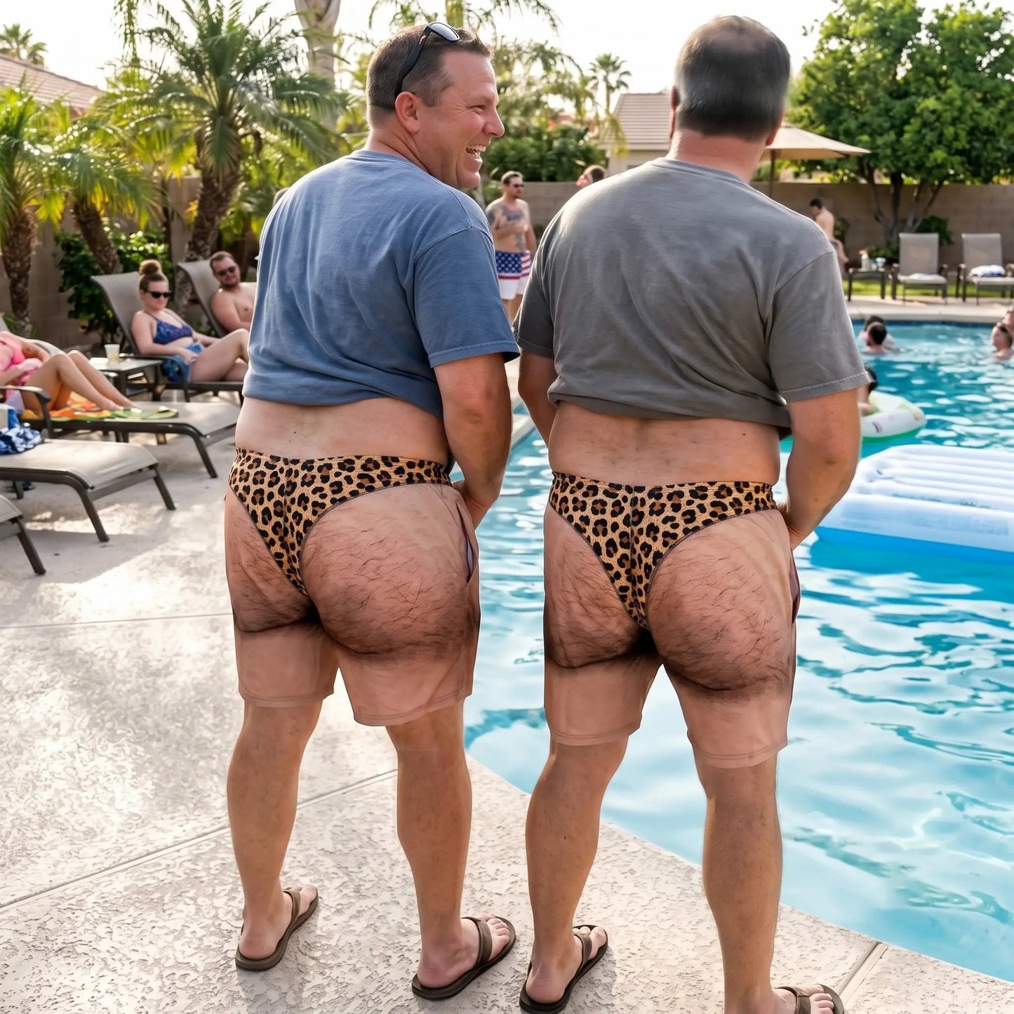 I costumi da bagno “Cheeky Commando” per scherzi e divertimenti – Ti faranno sicuramente girare la testa