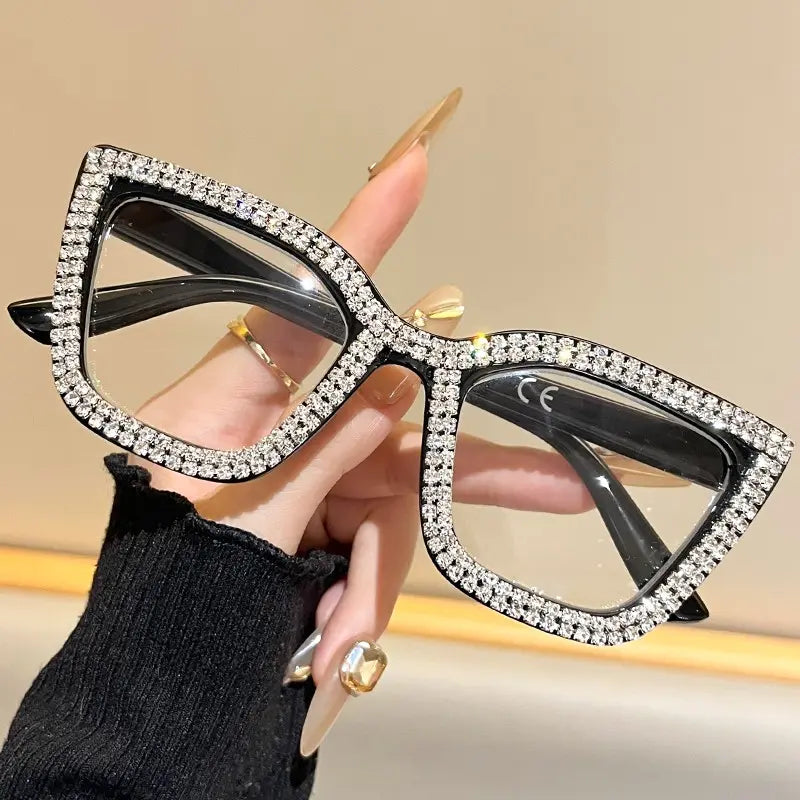 Occhiali da lettura Cat Eye con protezione dalla luce bl
