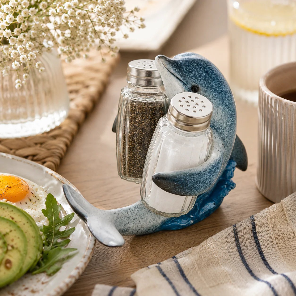 🐬Set di saliere e pepiere a forma di animali costier