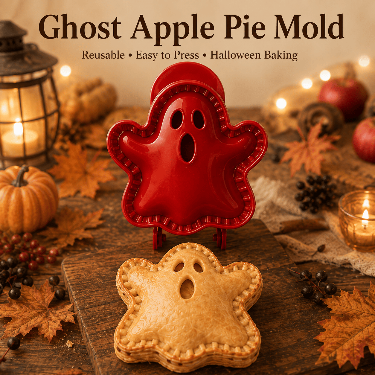 🎃 Set di 8 stampini per mini tortine di Halloween