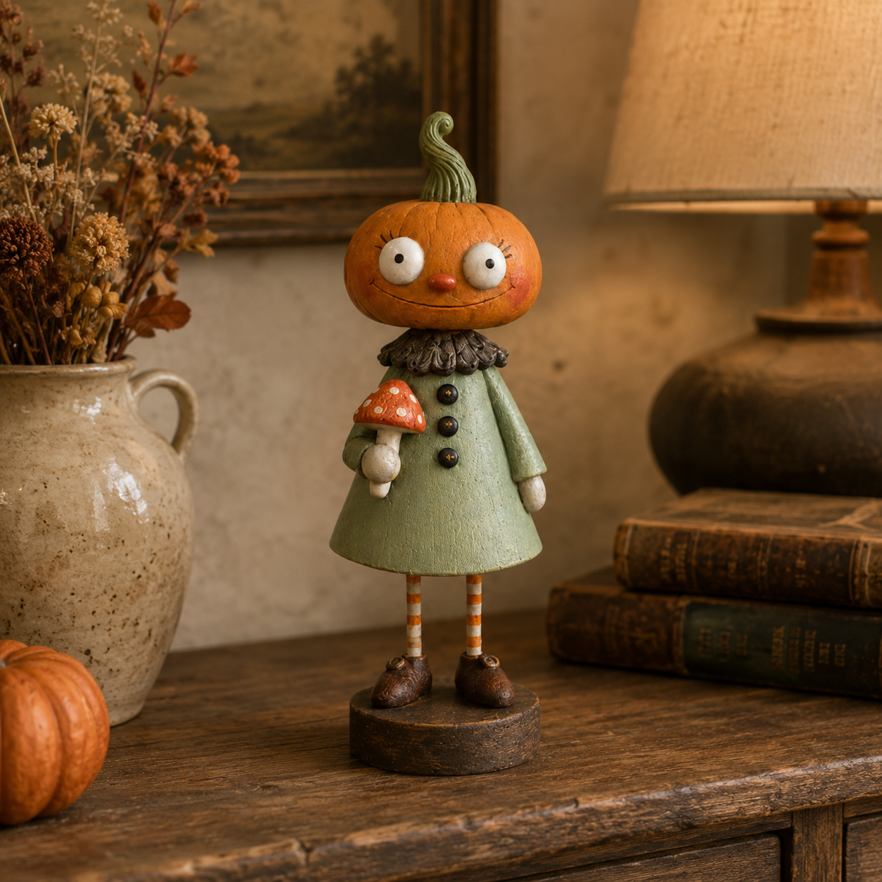 🎃Amici delle zucche primitive – Collezione di statuine vintage di Hallowee
