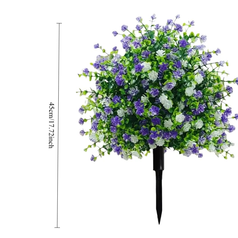 🌸Alberi artificiali in vaso con picchetti di fissaggio