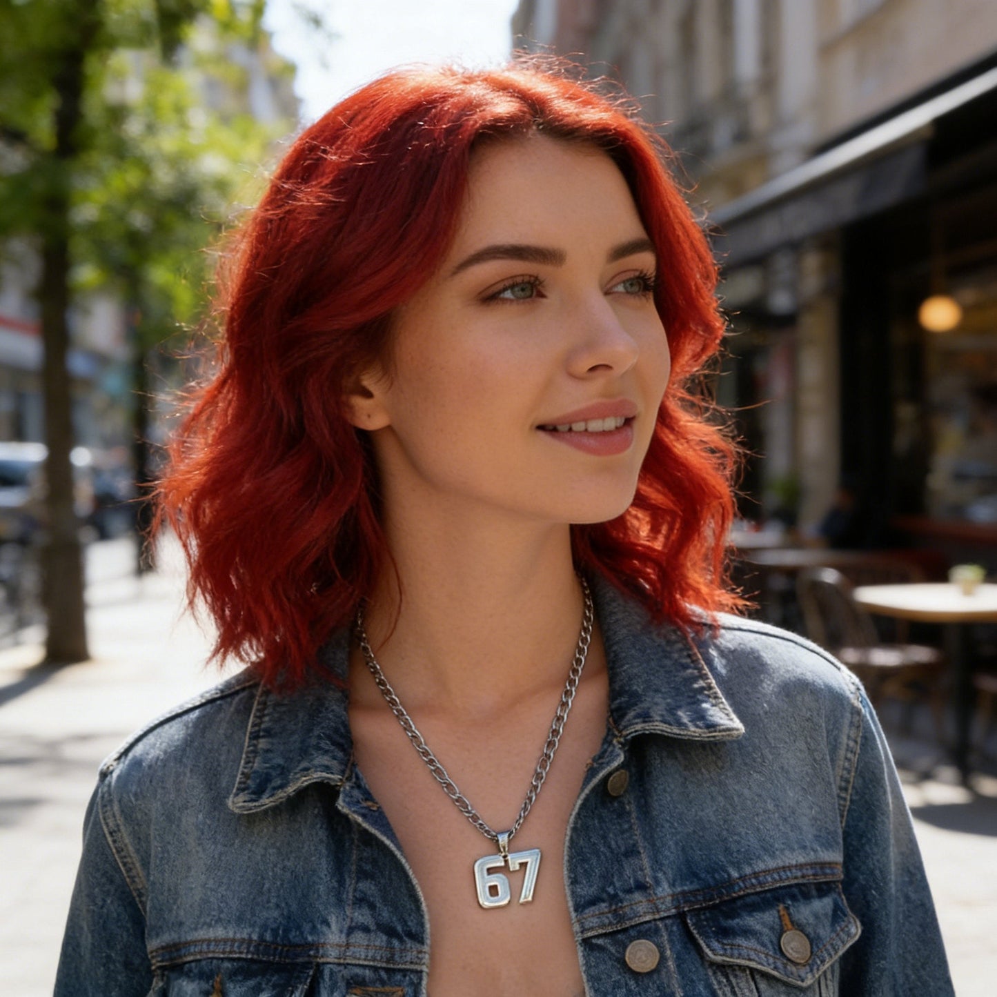 Collana con ciondolo numero 67: un pezzo unico per ogni fashionista