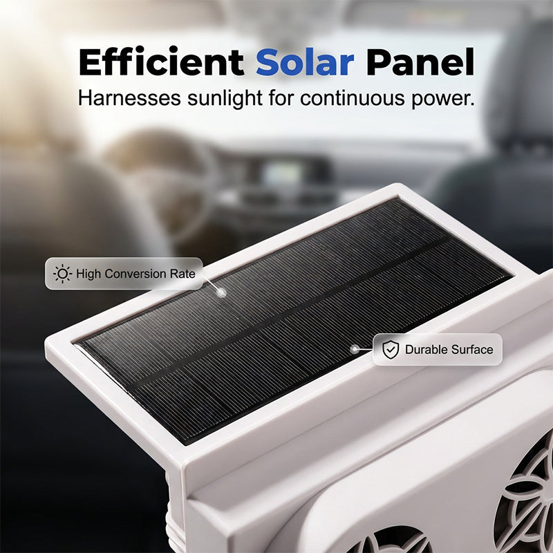 ☀️🚗Approfitta subito dello sconto del 50%🔥Ventilatore per auto a energia solare: rinfresca la tua auto senza scaricare la batteria.