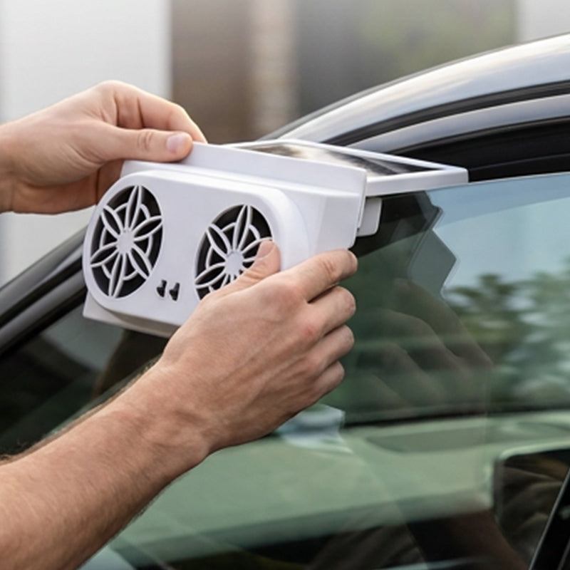 ☀️🚗Approfitta subito dello sconto del 50%🔥Ventilatore per auto a energia solare: rinfresca la tua auto senza scaricare la batteria.