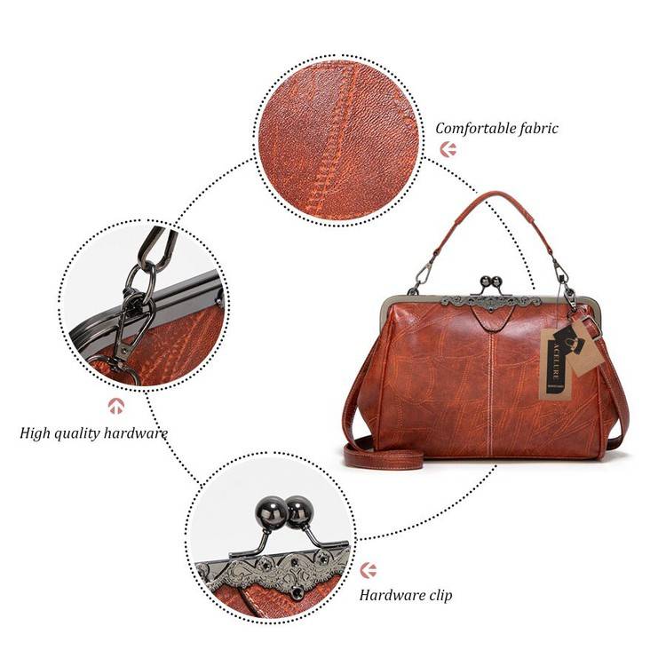 Elegante borsa vintage da donna