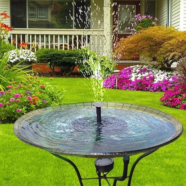⏳Offerta speciale a tempo limitato⏰Pompa solare compatta per fontana a forma di uccellino – Dai vita al tuo giardino! 🐦️