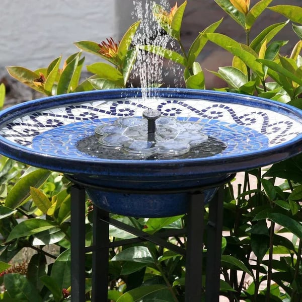 ⏳Offerta speciale a tempo limitato⏰Pompa solare compatta per fontana a forma di uccellino – Dai vita al tuo giardino! 🐦️