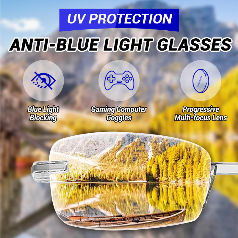 🔥Acquistane un paio, ricevine uno in omaggio🔥Eleganti occhiali da lettura con messa a fuoco automatica｜Filtro per la luce blu · Comfort per tutto il giorno e visione cristallina