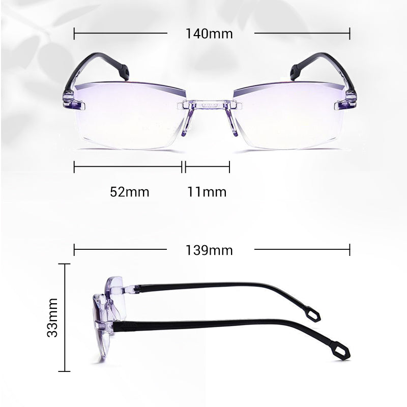 🔥Acquistane un paio, ricevine uno in omaggio🔥Eleganti occhiali da lettura con messa a fuoco automatica｜Filtro per la luce blu · Comfort per tutto il giorno e visione cristallina