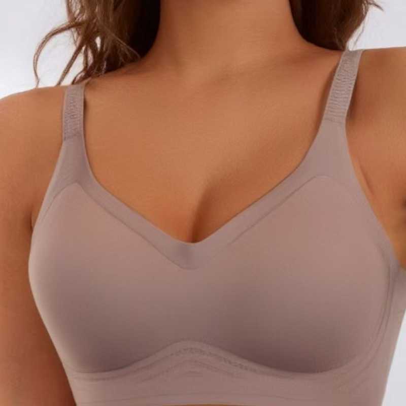Reggiseno sportivo comfort senza cuciture da donna