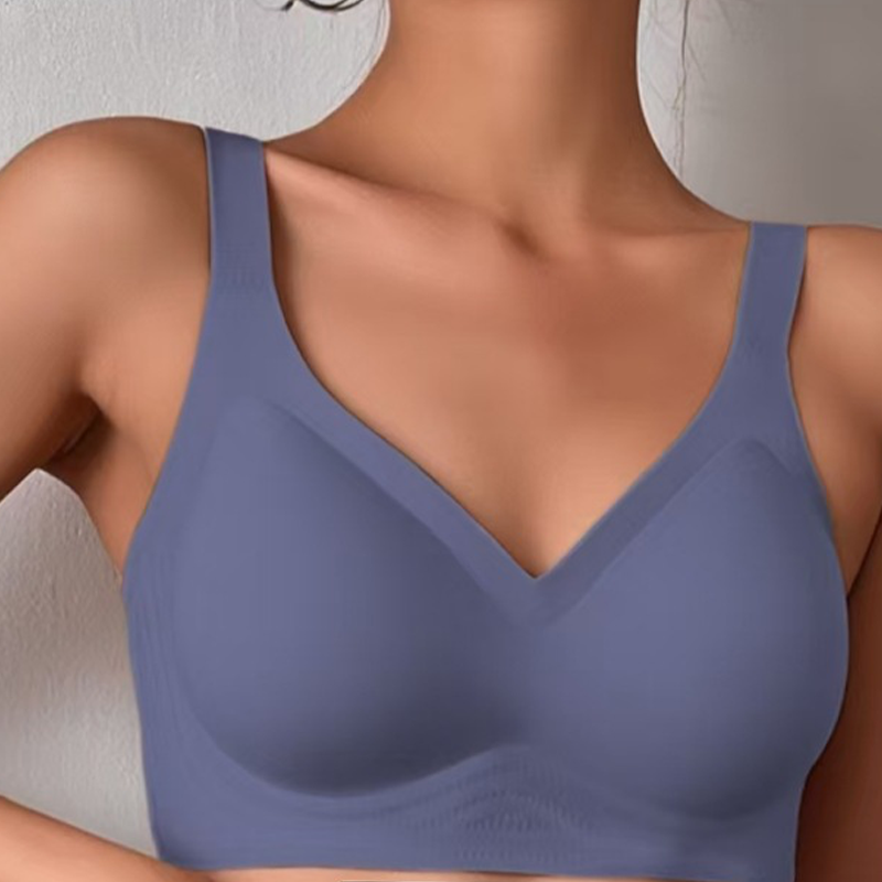 Reggiseno sportivo comfort senza cuciture da donna