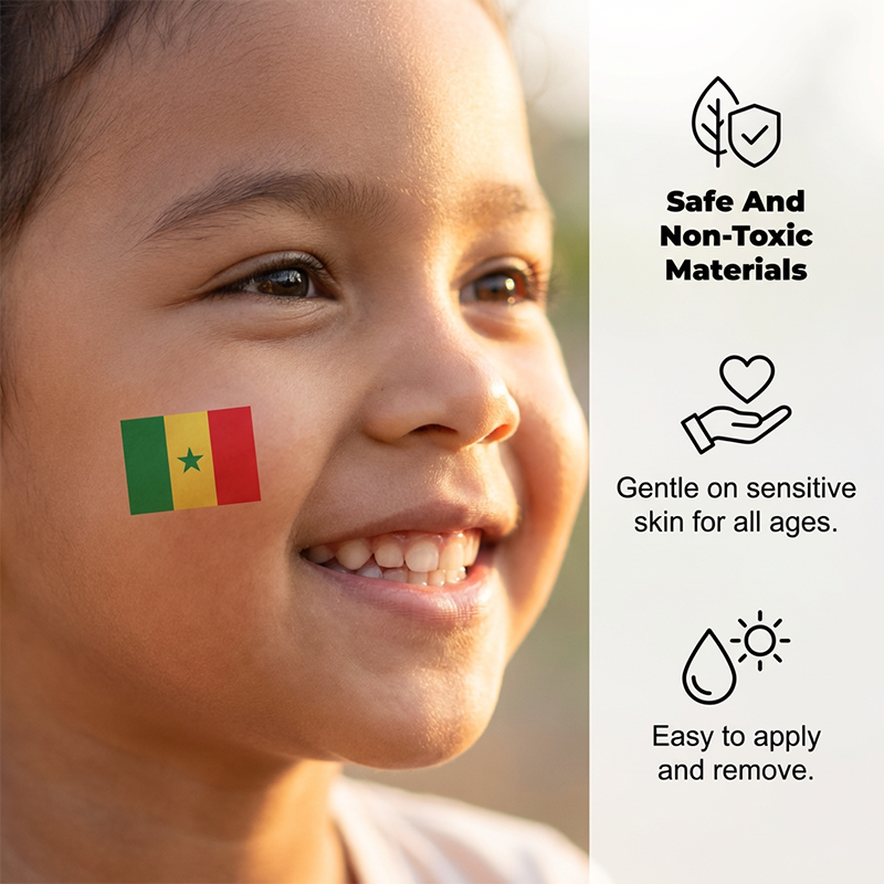 🌞Risveglio primaverile: 50% di sconto!✨⚽ Tatuaggi temporanei con bandiere dei Mondiali 2026 | Tatuaggi temporanei impermeabili dedicati al calcio | L'alternativa pulita al trucco (viso e corpo