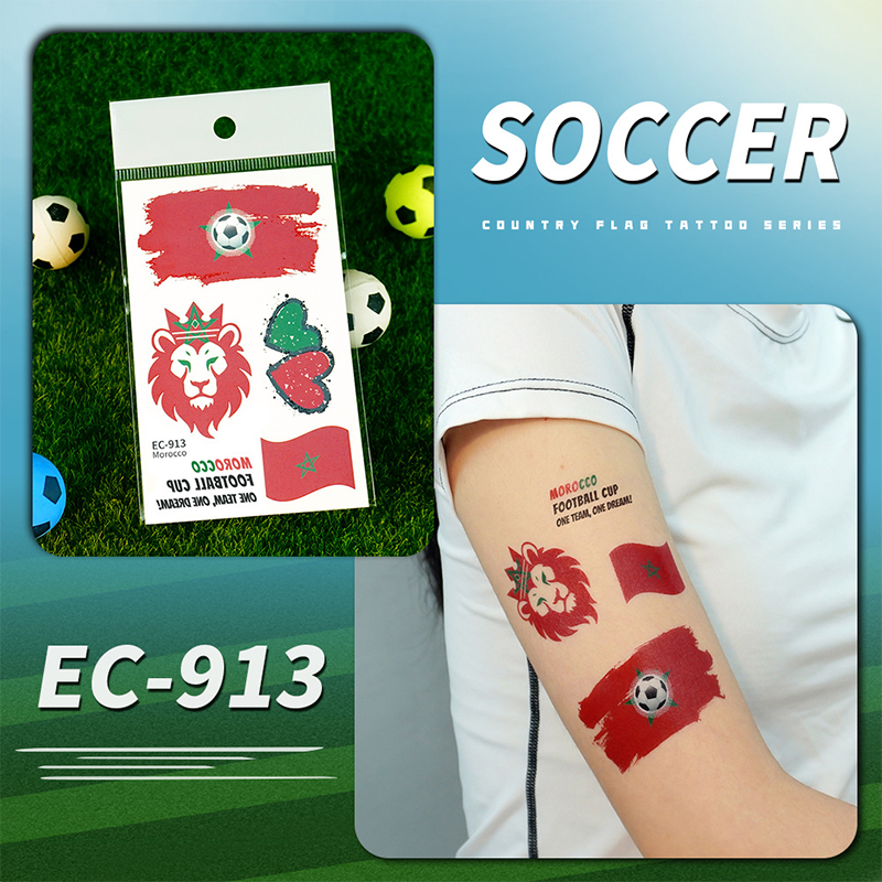 🌞Risveglio primaverile: 50% di sconto!✨⚽ Tatuaggi temporanei con bandiere dei Mondiali 2026 | Tatuaggi temporanei impermeabili dedicati al calcio | L'alternativa pulita al trucco (viso e corpo