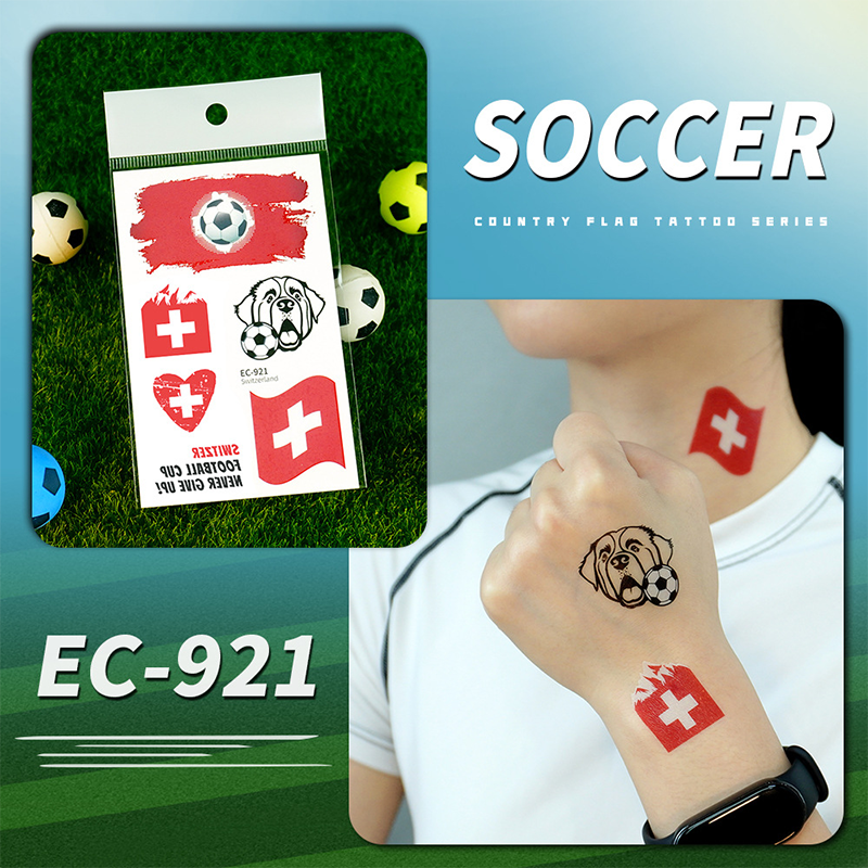 🌞Risveglio primaverile: 50% di sconto!✨⚽ Tatuaggi temporanei con bandiere dei Mondiali 2026 | Tatuaggi temporanei impermeabili dedicati al calcio | L'alternativa pulita al trucco (viso e corpo