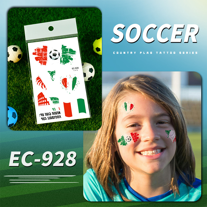 🌞Risveglio primaverile: 50% di sconto!✨⚽ Tatuaggi temporanei con bandiere dei Mondiali 2026 | Tatuaggi temporanei impermeabili dedicati al calcio | L'alternativa pulita al trucco (viso e corpo
