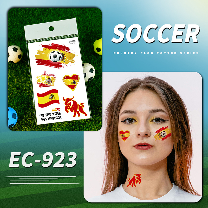 🌞Risveglio primaverile: 50% di sconto!✨⚽ Tatuaggi temporanei con bandiere dei Mondiali 2026 | Tatuaggi temporanei impermeabili dedicati al calcio | L'alternativa pulita al trucco (viso e corpo