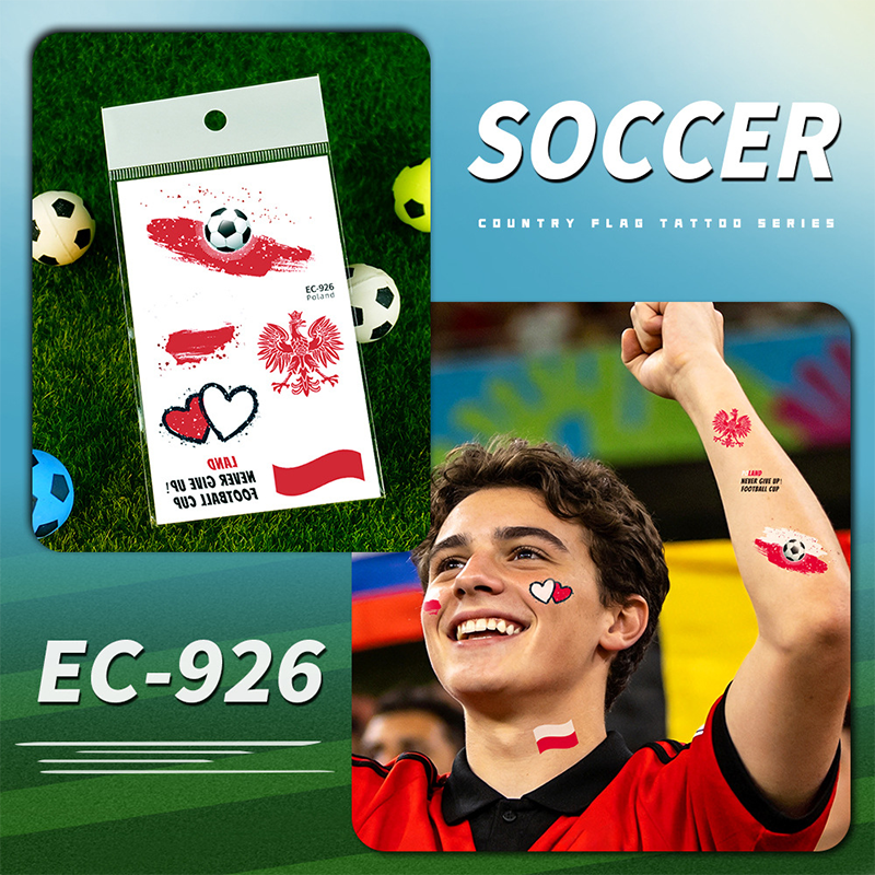 🌞Risveglio primaverile: 50% di sconto!✨⚽ Tatuaggi temporanei con bandiere dei Mondiali 2026 | Tatuaggi temporanei impermeabili dedicati al calcio | L'alternativa pulita al trucco (viso e corpo