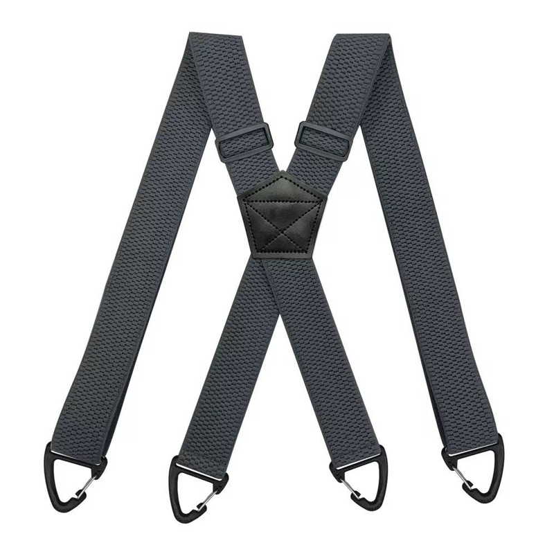 👔 OFFERTA A TEMPO LIMITATO: 50% DI SCONTO! 🔥 Bretelle da uomo con dorso a X e ganci resistenti – Larghe, regolabili e resistenti, ideali per il lavoro e il tempo libero 🎩