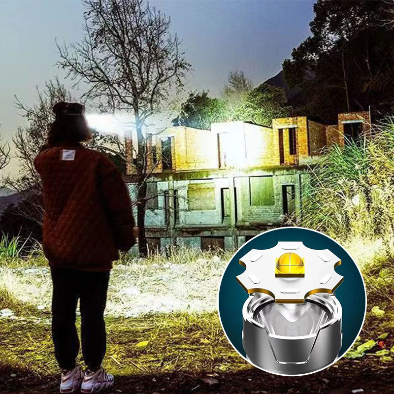 le per la pesca all'aperto, con sensore di movimento e ricarica USB. A mani libere e affidabile! 🔦💧✨
