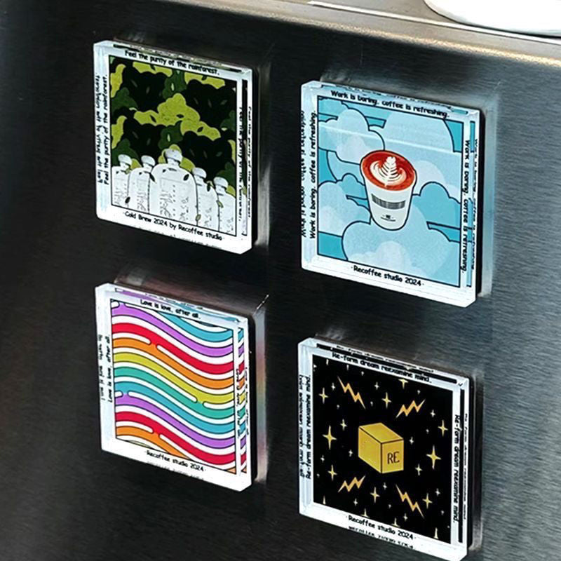 📸✨ Magneti da frigo fai da te con foto – Crea 10 ricordi unici!
