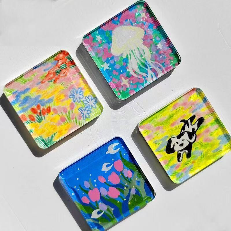 📸✨ Magneti da frigo fai da te con foto – Crea 10 ricordi unici!